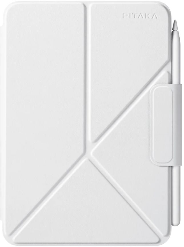 Pitaka MagEZ Case Folio 2 White for Pad mini 6/iPad mini (A17 Pro)